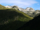 Rechts der Hochreichkopf gesehen von der Guben-Schweinfurter Hütte