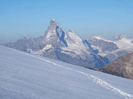 Das Matterhorn vom Allainpass aus