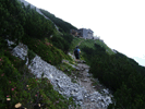 Die Werfener Hütte am Fuiße des Hochthrons