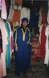 Franz irgendwo im Chaos des Bazars von Marrakech.