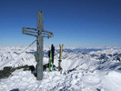 Gipfelkreuz am Schwarzkopf