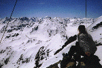 Toller Gipfelausblick auf die Stubaier Alpen