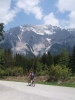 In der steirischen Ramsau mit Blick zur Scheichenspitze.