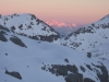 Sogar der Dachstein und Gosaukamm leuchtet herüber