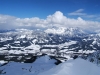 Blick vom Gipfel über Fieberbrunn hinweg nach Norden