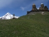 Kazbek mit der Dreifaltigkeitskirche