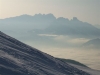 Dachstein und Gosaukamm im Morgendunst