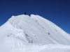 Herbert am fotogenen Wechtengrat zum Piz Cristanas